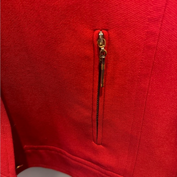 Linda Allard  for Ellen Tracy Vintage Red Jacket - Picture 6 of 14